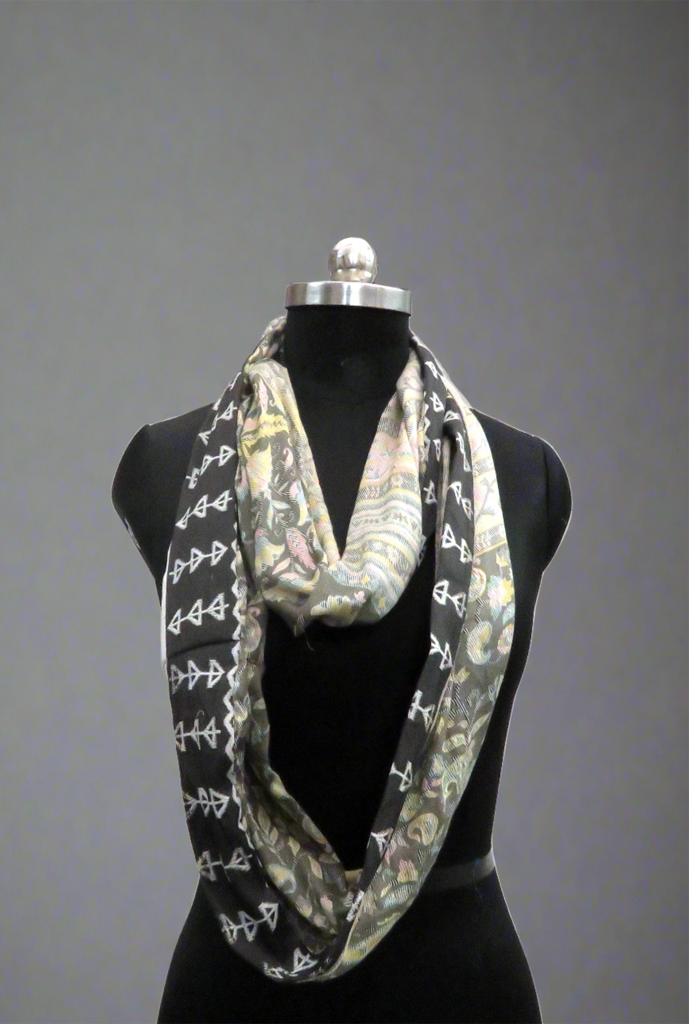 Upcycle saree scarf